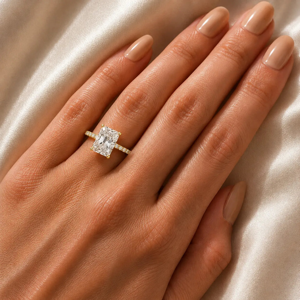 The Imperial Reflection  Engagement Ring