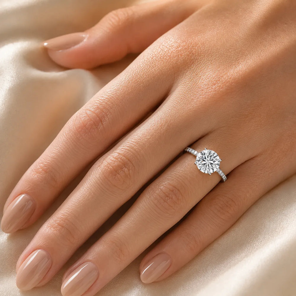 The Imperial Reflection  Engagement Ring