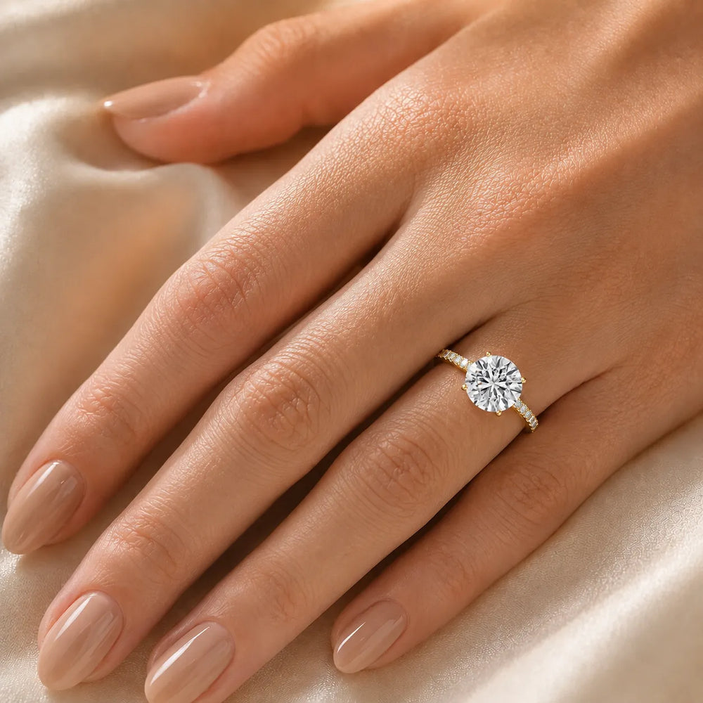 The Imperial Reflection  Engagement Ring