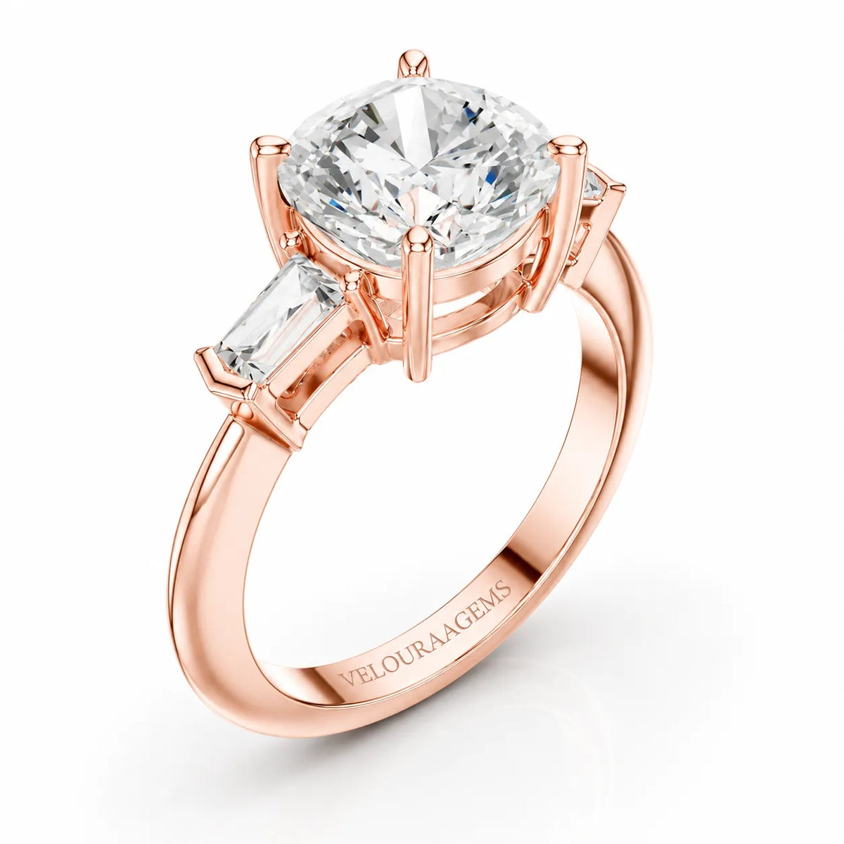 Timeless Three-Stone Brilliance Ring