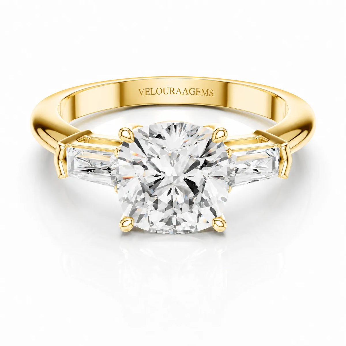Timeless Three-Stone Brilliance Ring