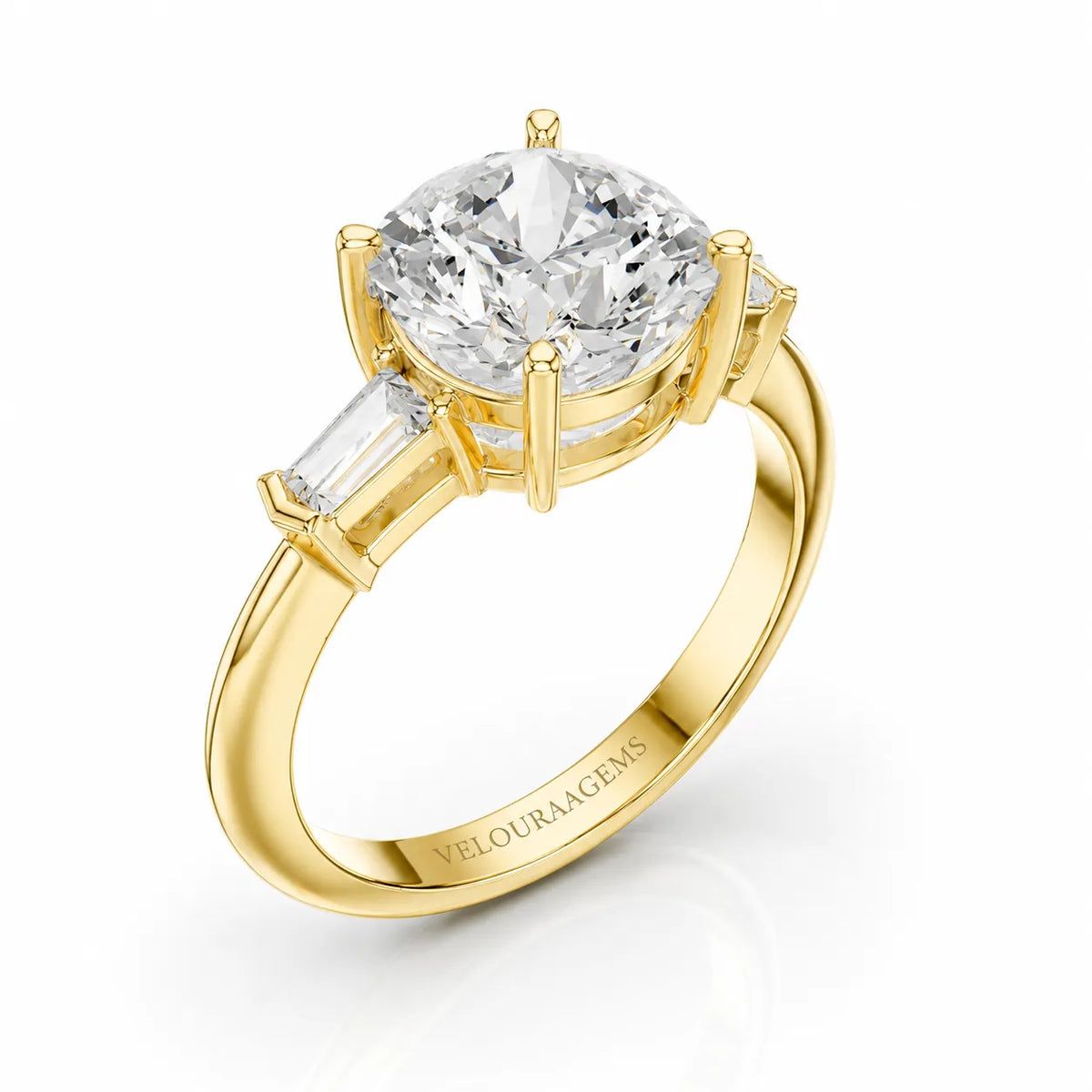Timeless Three-Stone Brilliance Ring