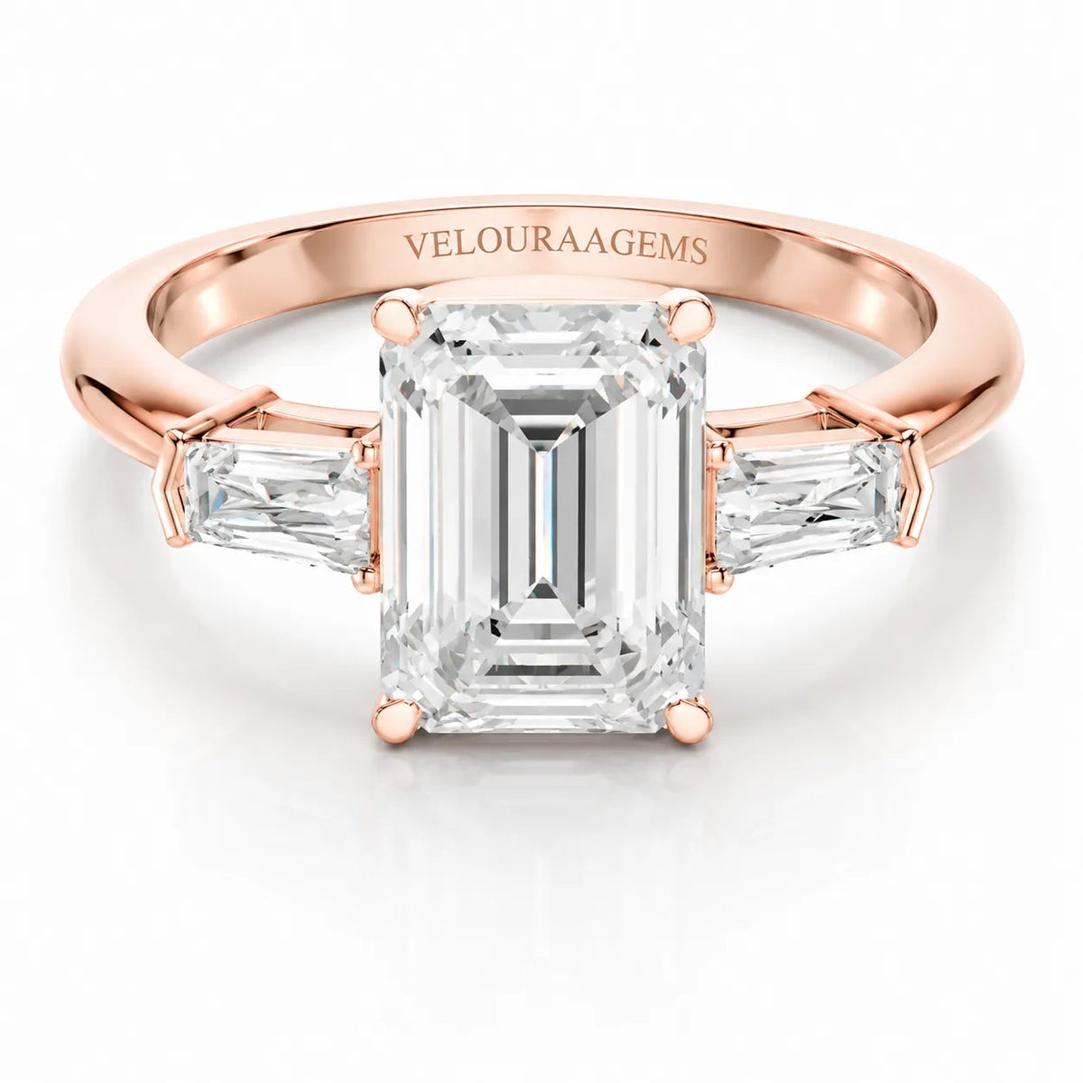 Timeless Three-Stone Brilliance Ring