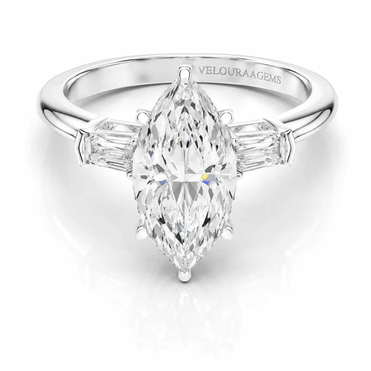 Timeless Three-Stone Brilliance Ring