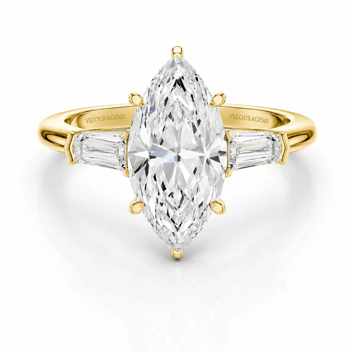 Timeless Three-Stone Brilliance Ring