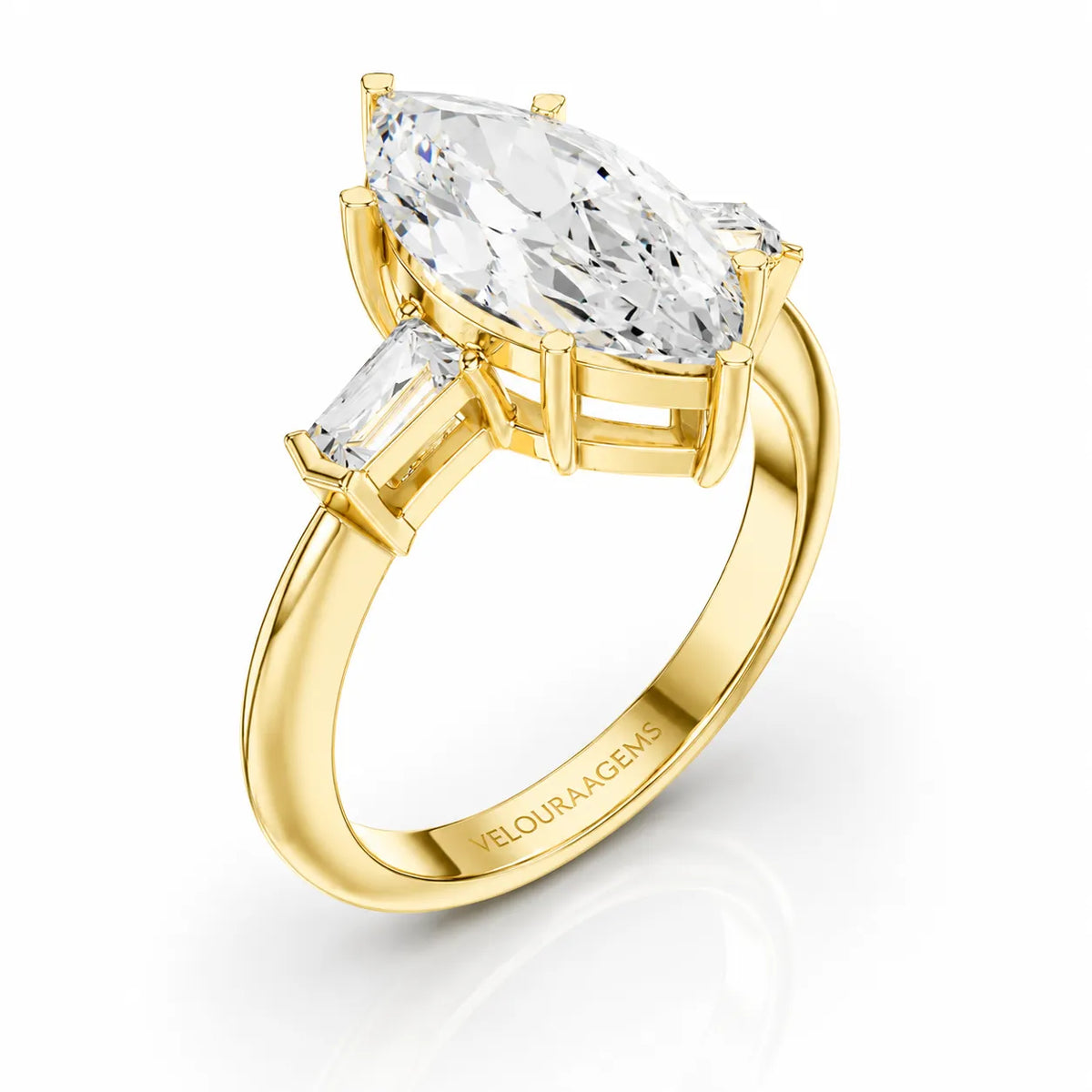 Timeless Three-Stone Brilliance Ring