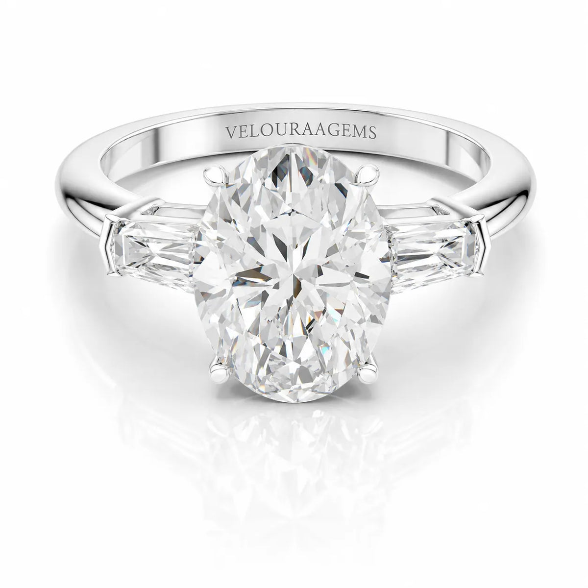 Timeless Three-Stone Brilliance Ring