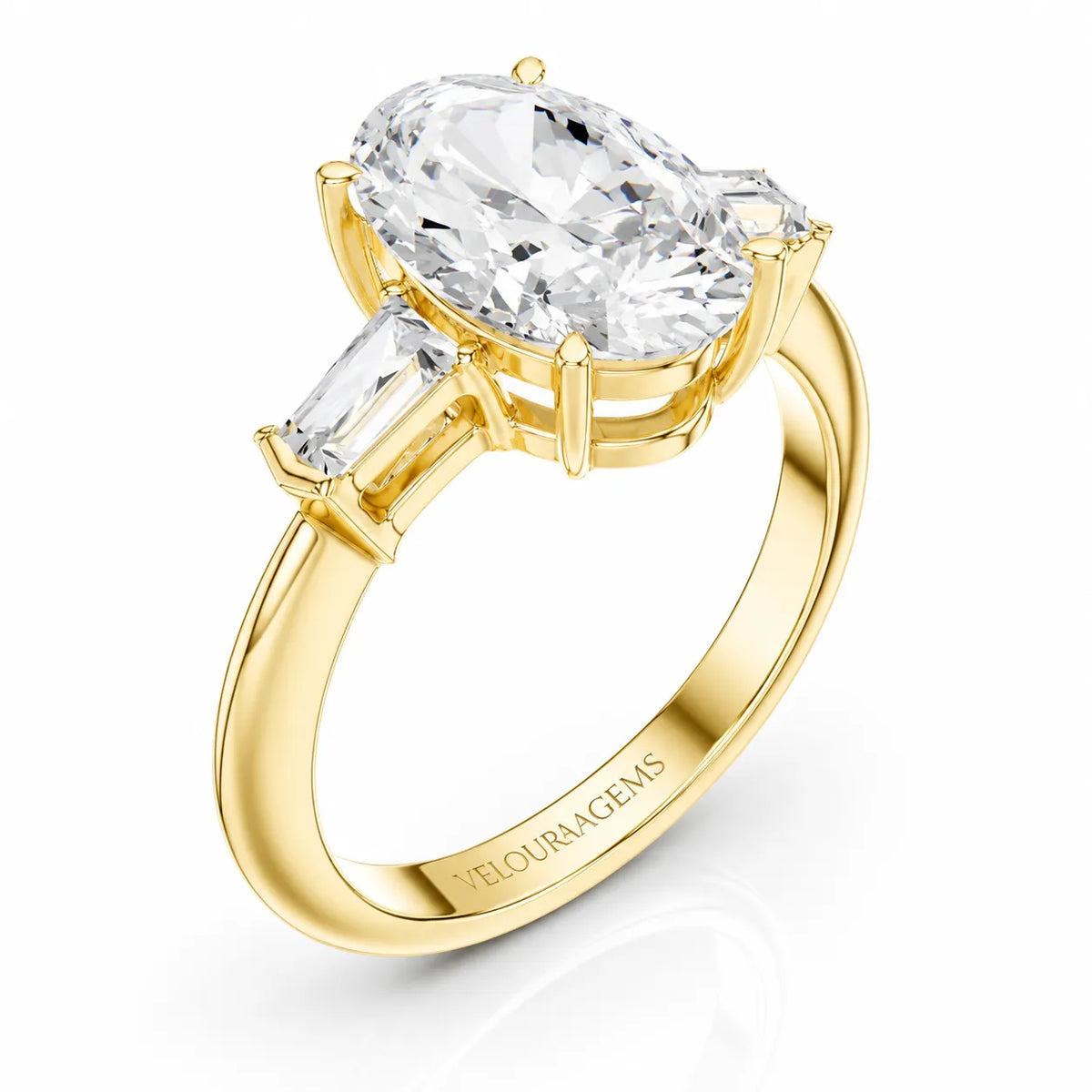 Timeless Three-Stone Brilliance Ring