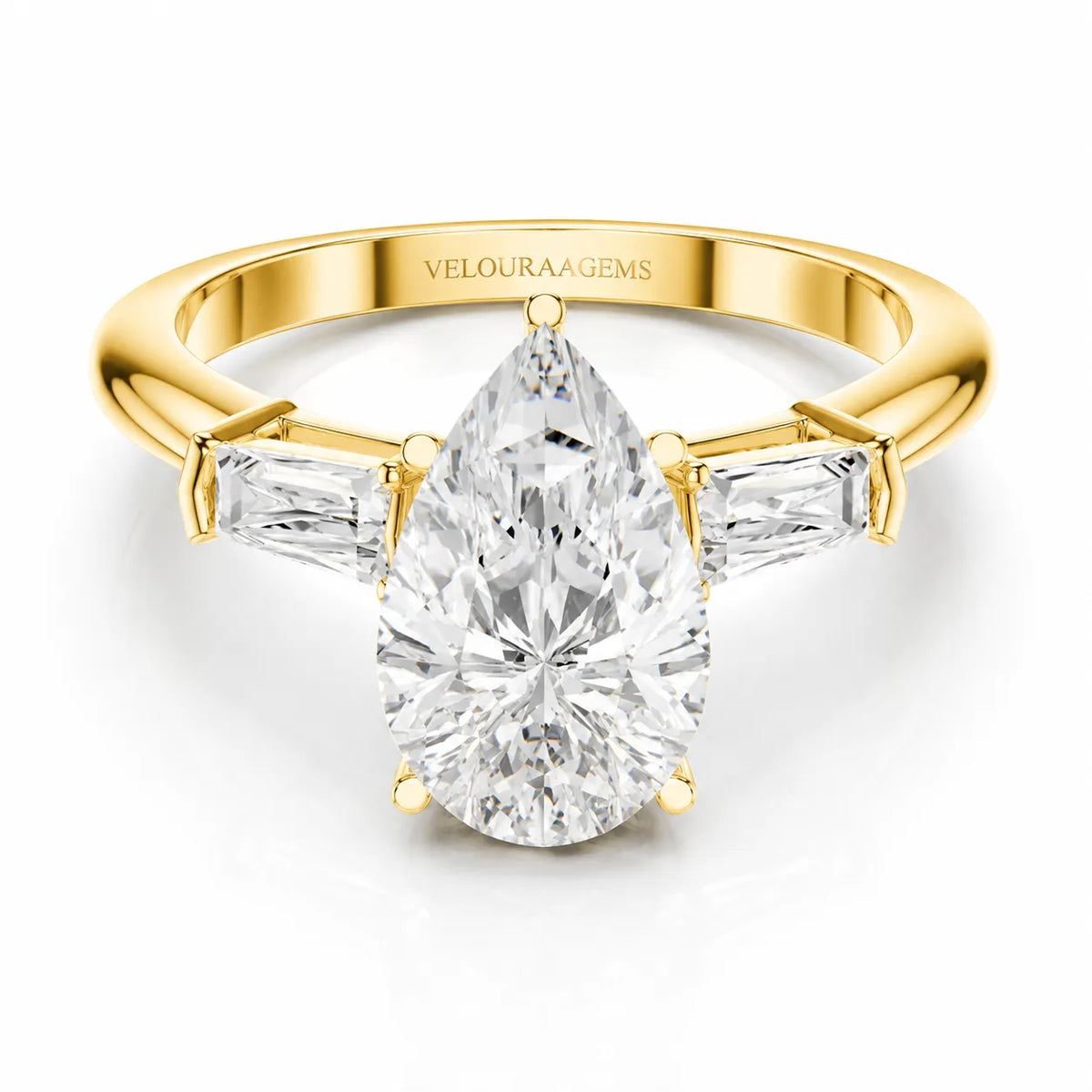 Timeless Three-Stone Brilliance Ring