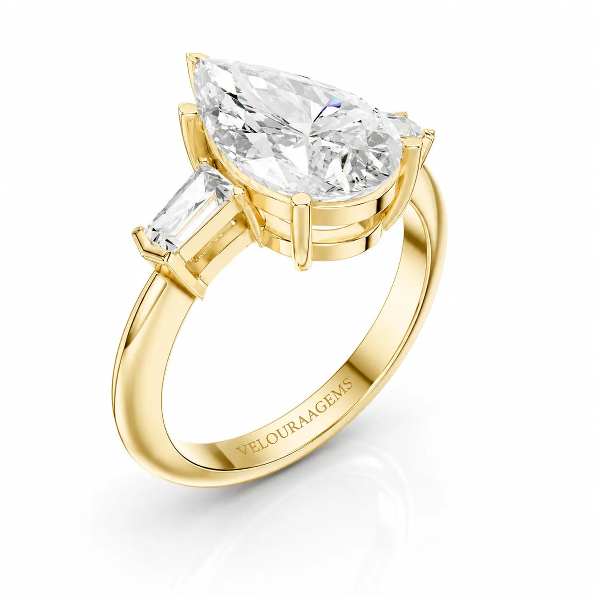 Timeless Three-Stone Brilliance Ring