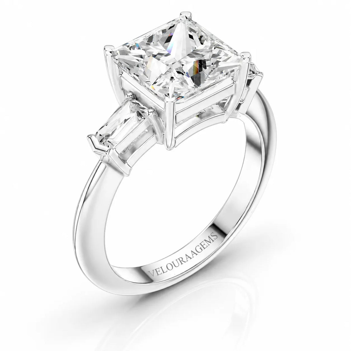 Timeless Three-Stone Brilliance Ring