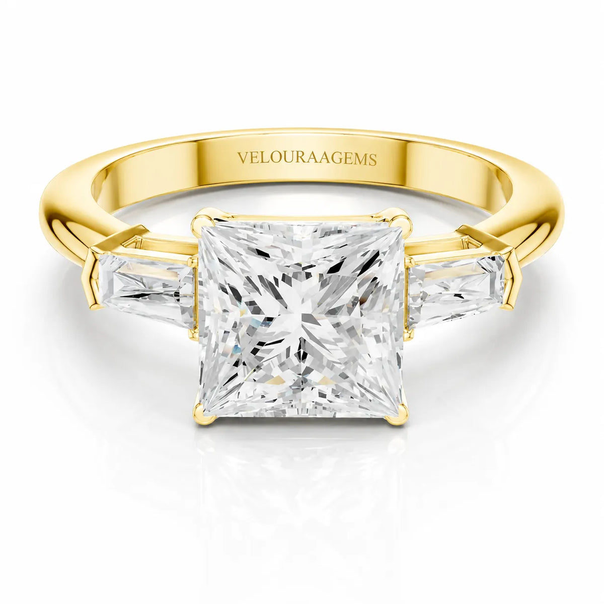 Timeless Three-Stone Brilliance Ring