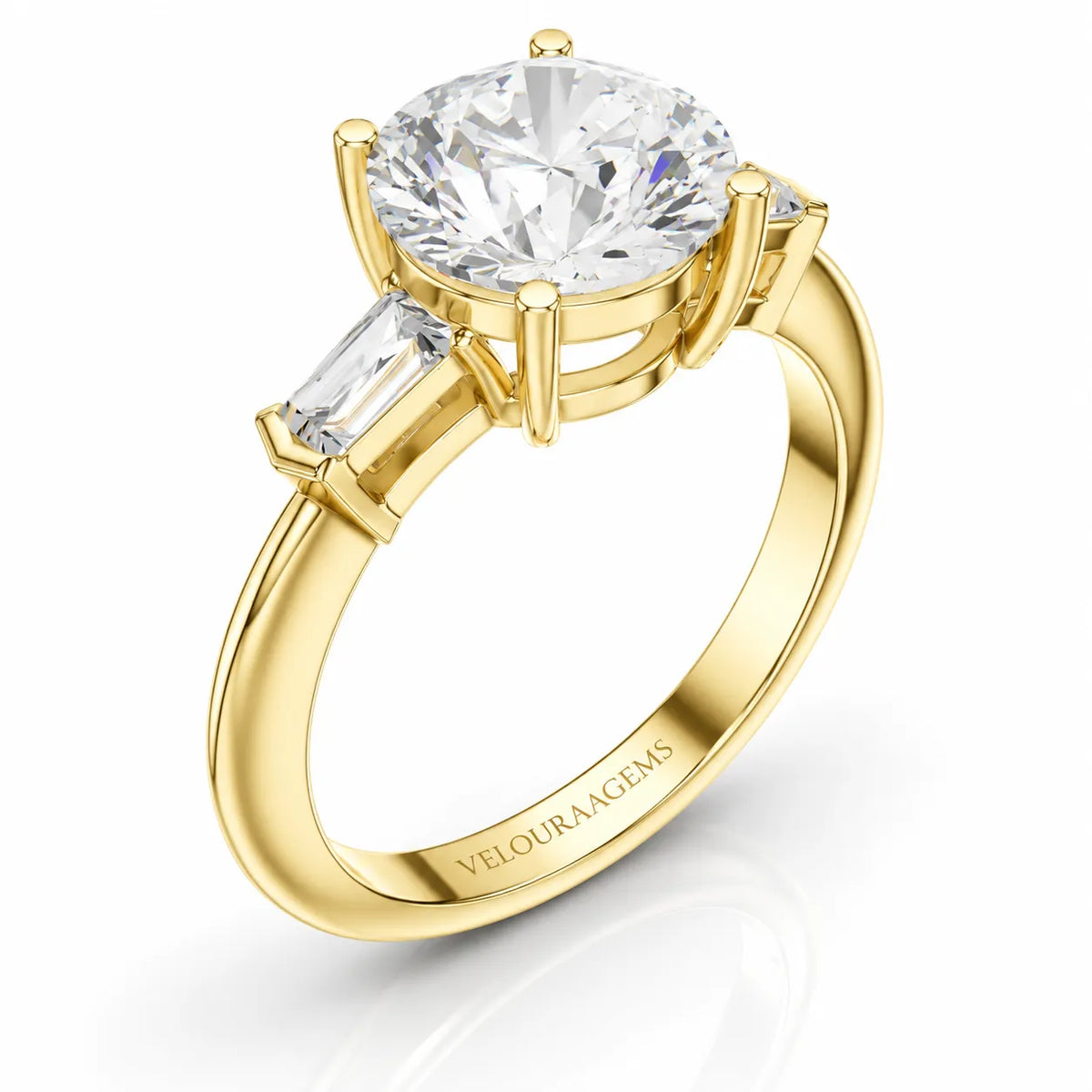 Timeless Three-Stone Brilliance Ring